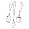 Reed & Barton Francis I Sterling Silver 3-Piece Classic Bead Baby Flatware